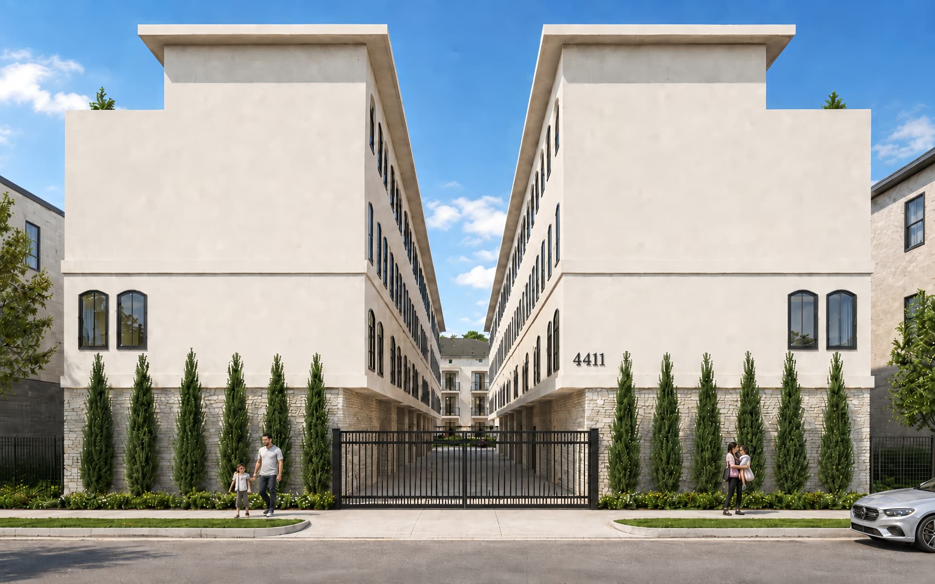 The Sylvester floor plan interior at The Arlow Collection